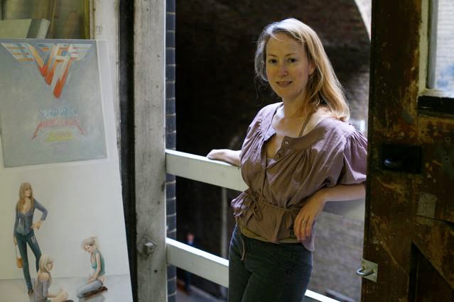 Grace in her London Studio